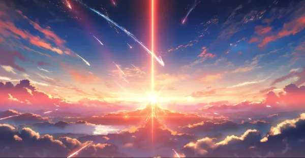 4k天空壁纸 - 云 - 日落 - 晚霞「哲风壁纸」