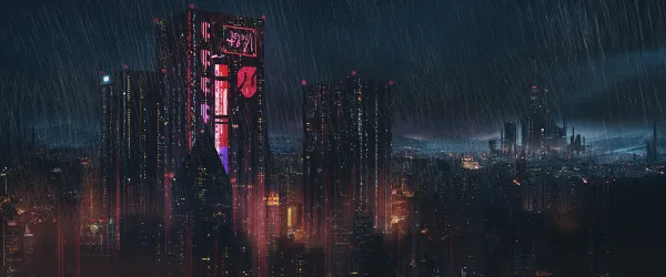 4k城市壁纸 - 云 - 雨 - 天空「哲风壁纸」