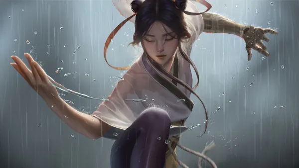 4k战士壁纸 - 黑发 - 艺术品 - 动漫女孩「哲风壁纸」 4k战士壁纸 - 黑发 - 艺术品 - 动漫女孩「哲风壁纸」