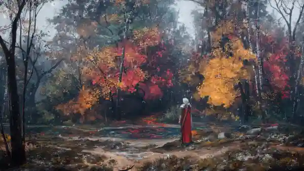 4k景观壁纸 - 树 - 河 - 湖「哲风壁纸」