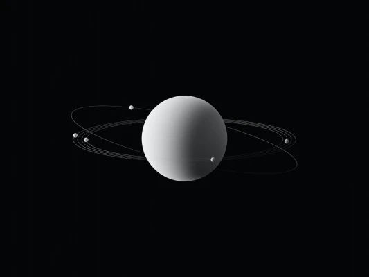 4k空间壁纸 - 行星 - 轨道 - 黑暗的「哲风壁纸」 4k空间壁纸 - 行星 - 轨道 - 黑暗的「哲风壁纸」