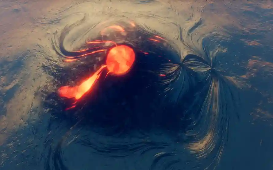 4k卫星壁纸 - 火山 - 太空视角 - wallpaper「哲风壁纸」 4k卫星壁纸 - 火山 - 太空视角 - wallpaper「哲风壁纸」