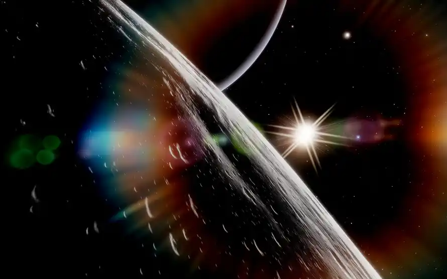 4k卫星壁纸 - 双星系统 - 超级木星 - wallpaper「哲风壁纸」 4k卫星壁纸 - 双星系统 - 超级木星 - wallpaper「哲风壁纸」