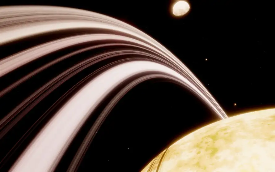 4k卫星壁纸 - 星环 - 电脑壁纸 - wallpaper「哲风壁纸」 4k卫星壁纸 - 星环 - 电脑壁纸 - wallpaper「哲风壁纸」