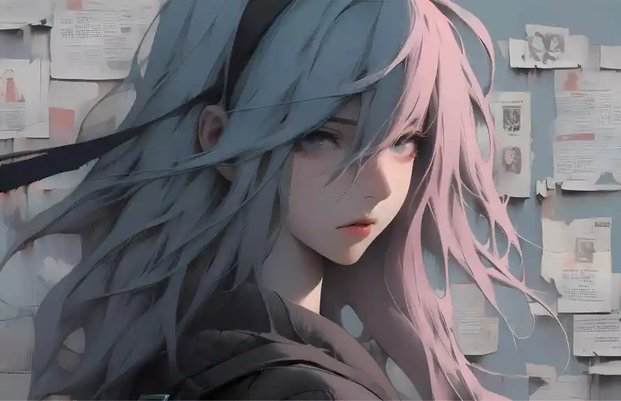 4k女生壁纸 - 报纸墙 - 电脑壁纸 - wallpaper「哲风壁纸」