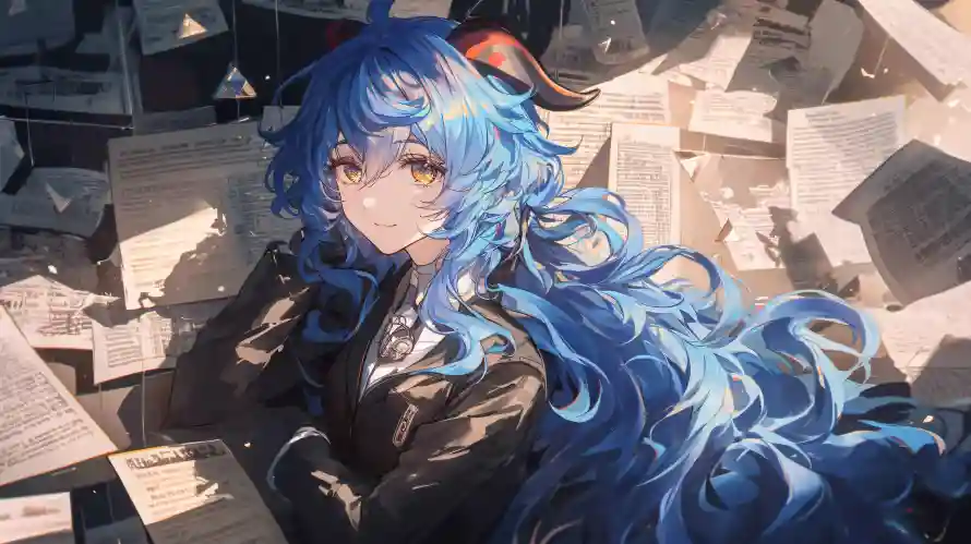 4k原神壁纸 - 甘雨 - 电脑壁纸 - wallpaper「哲风壁纸」