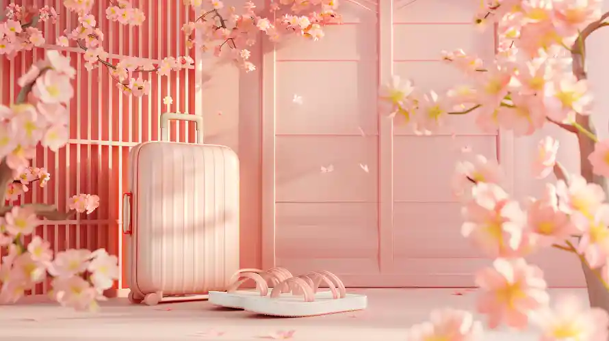 4k花瓣壁纸-行李箱壁纸和-免费下载「哲风壁纸」