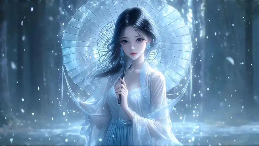 4k插画壁纸-经/出水芙蓉壁纸和-免费下载「哲风壁纸」