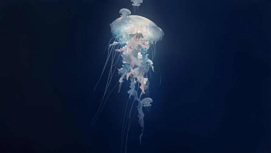 4k插画壁纸 - 圣/出水芙蓉 - 电脑壁纸 - wallpaper「哲风壁纸」
