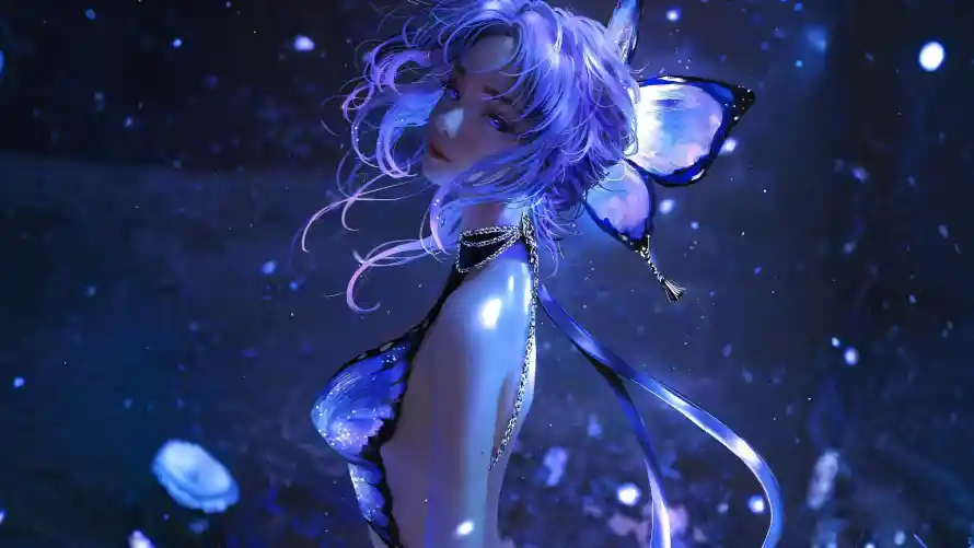 4k插画壁纸 - 姝/出水芙蓉 - 电脑壁纸 - wallpaper「哲风壁纸」