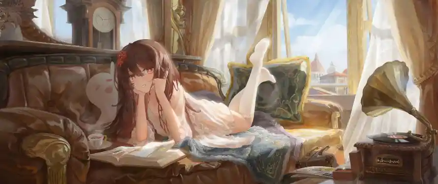 4k原神壁纸 - 胡桃 - 电脑壁纸 - wallpaper「哲风壁纸」
