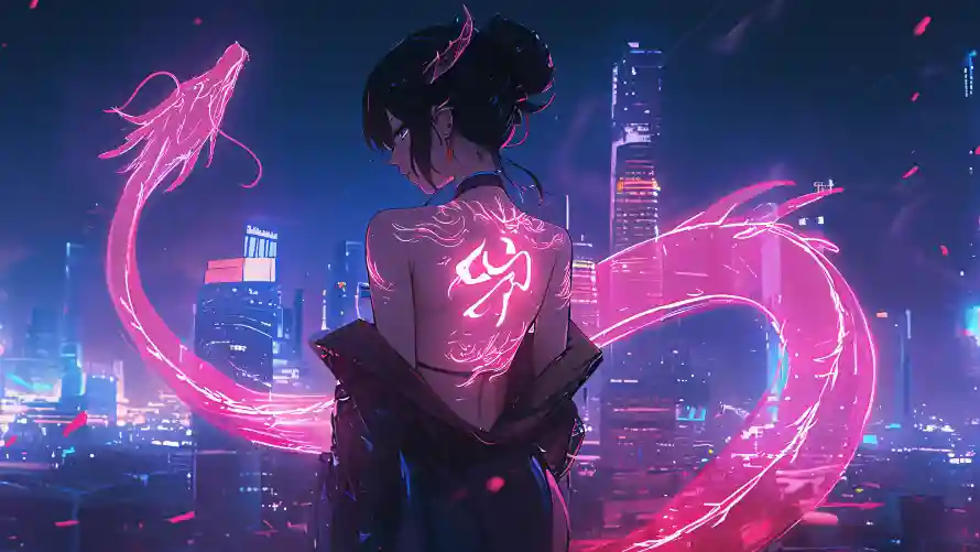 4k动漫壁纸 - 粉色 - 电脑壁纸 - wallpaper「哲风壁纸」