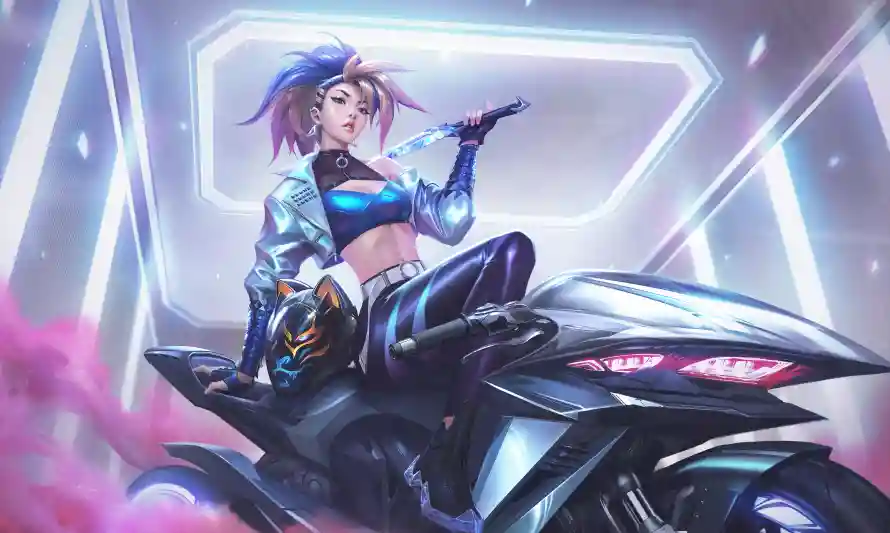 4k阿卡丽壁纸 - 英雄联盟 - 电脑壁纸 - wallpaper「哲风壁纸」