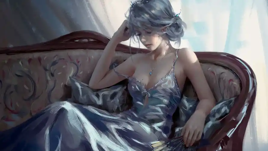 4kAI壁纸 - 美女 - 电脑壁纸 - wallpaper「哲风壁纸」