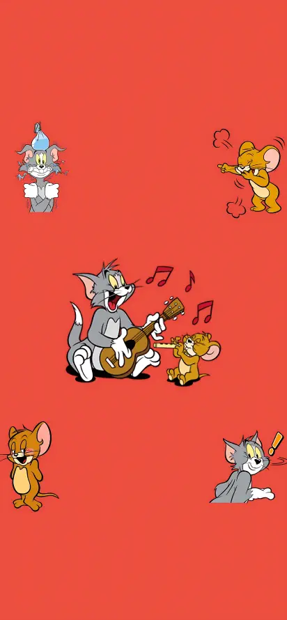 4k杰瑞壁纸 - 汤姆 - 猫和老鼠 - wallpaper「哲风壁纸」