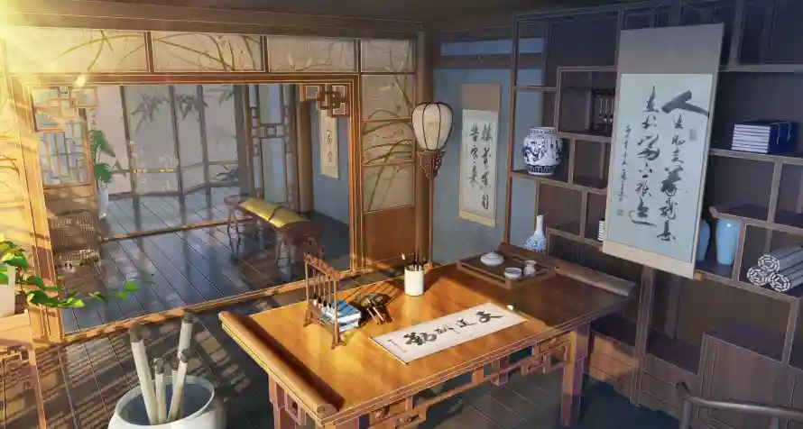 3k室内壁纸-绘画与-免费下载「哲风壁纸」