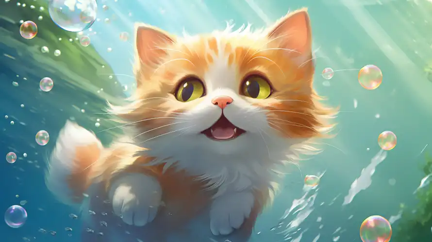 3k清新壁纸-猫咪 - -壁纸分享「哲风壁纸」