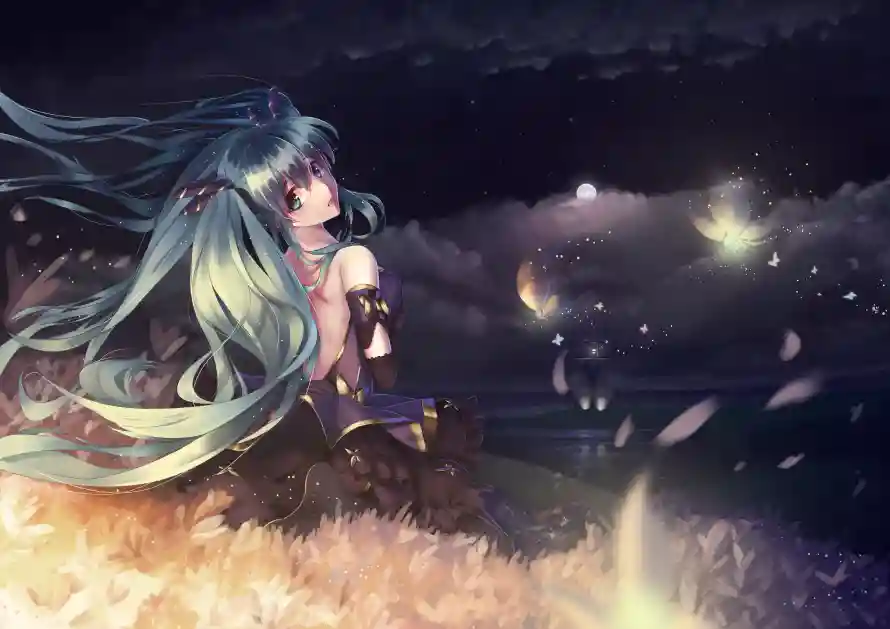 5k海边壁纸-miku - -壁纸推荐「哲风壁纸」