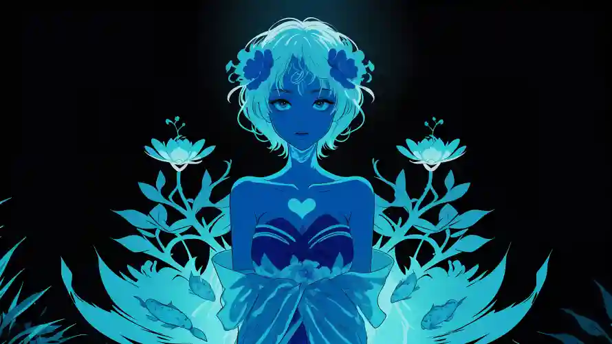 4k数据代码壁纸 - 虚拟百合女 - 电脑壁纸 - wallpaper「哲风壁纸」 4k数据代码壁纸 - 虚拟百合女 - 电脑壁纸 - wallpaper「哲风壁纸」