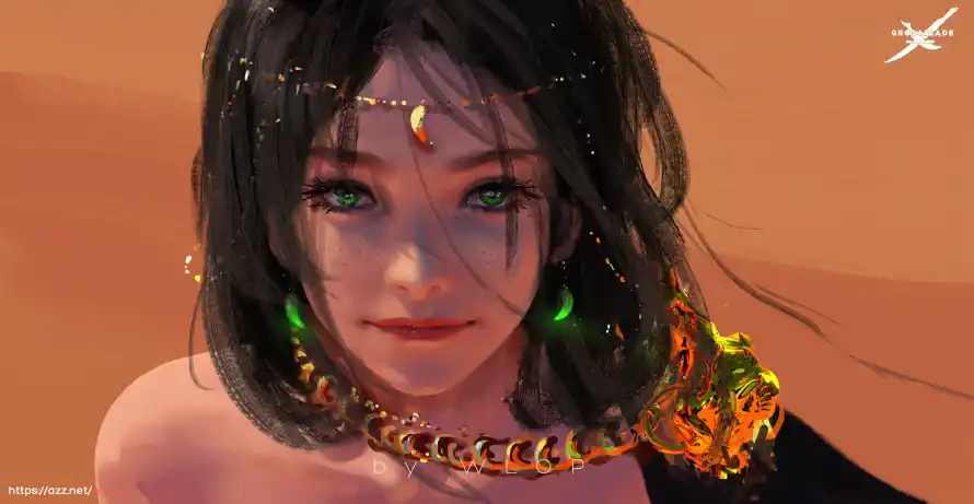 4k2K壁纸 - 美女 - 鬼刀风铃 - wallpaper「哲风壁纸」