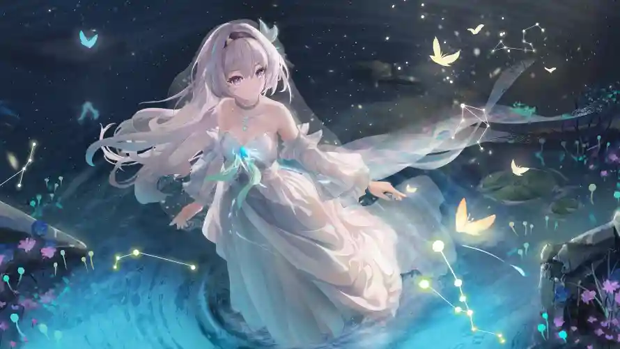 4k插画壁纸 - 青/出水芙蓉 - 电脑壁纸 - wallpaper「哲风壁纸」 4k插画壁纸 - 青/出水芙蓉 - 电脑壁纸 - wallpaper「哲风壁纸」