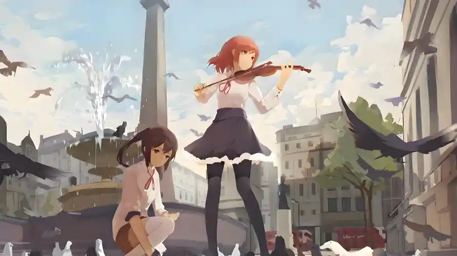 4k少女壁纸 - 音乐 - 电脑壁纸 - wallpaper「哲风壁纸」