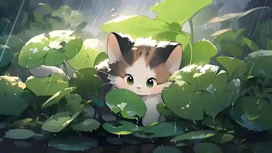 5k养眼壁纸-猫咪与-壁纸分享「哲风壁纸」