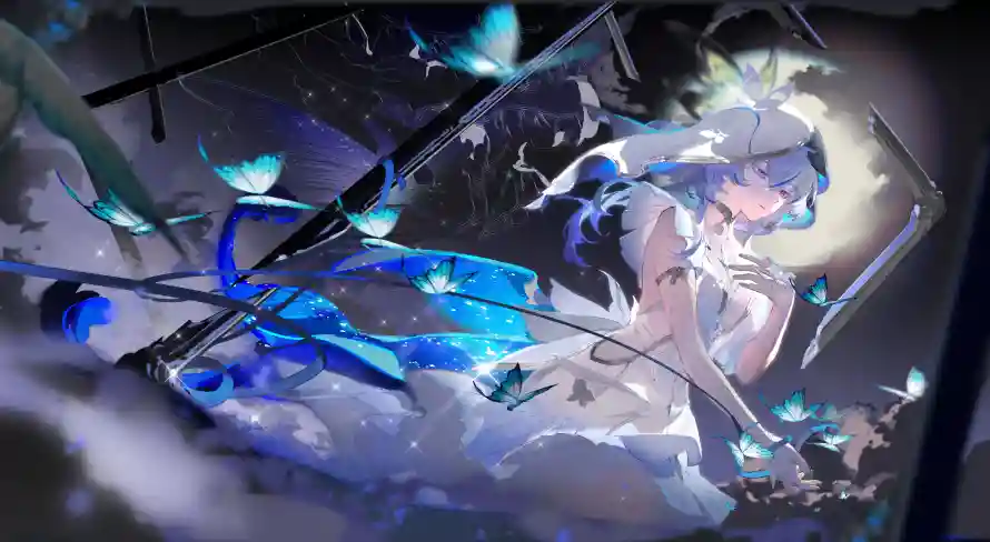 4k伴生壁纸 - 插画 - 花-出水芙蓉 - wallpaper「哲风壁纸」