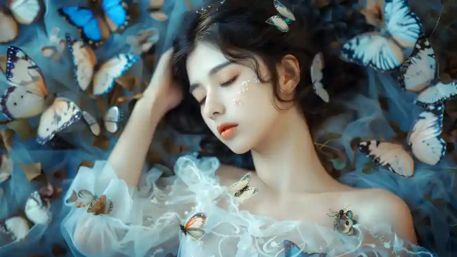 4kAI壁纸 - 美女 - 电脑壁纸 - wallpaper「哲风壁纸」