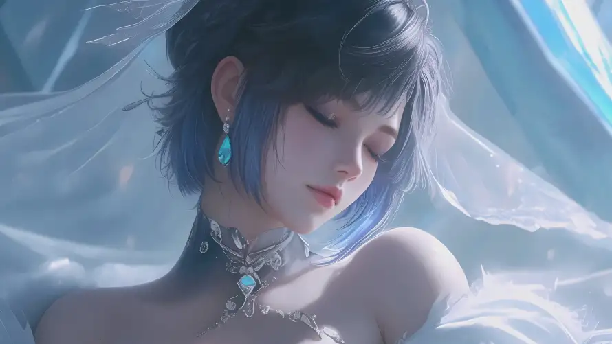 4kAI壁纸 - 美女 - 电脑壁纸 - wallpaper「哲风壁纸」