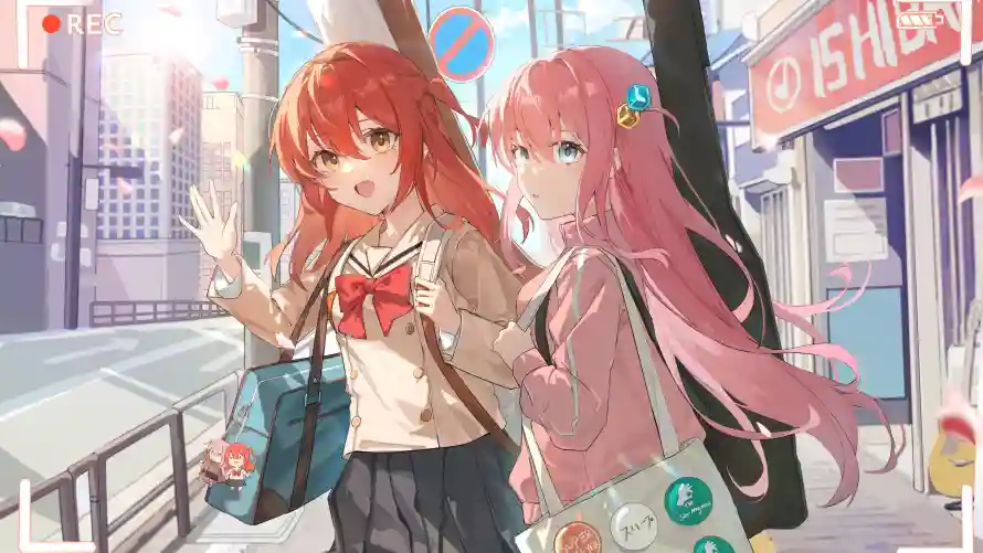 4k波奇酱壁纸 - 孤独摇滚 - 电脑壁纸 - wallpaper「哲风壁纸」