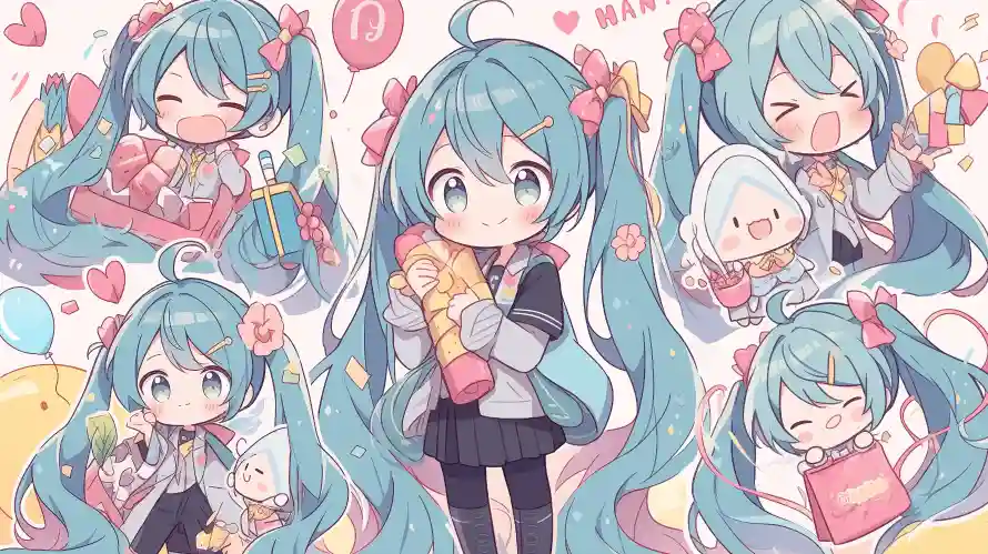 3k动漫壁纸-初音未来与-热门的壁纸「哲风壁纸」
