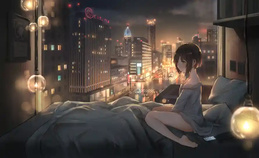 4k城市壁纸 - 窗外 - 电脑壁纸 - wallpaper「哲风壁纸」