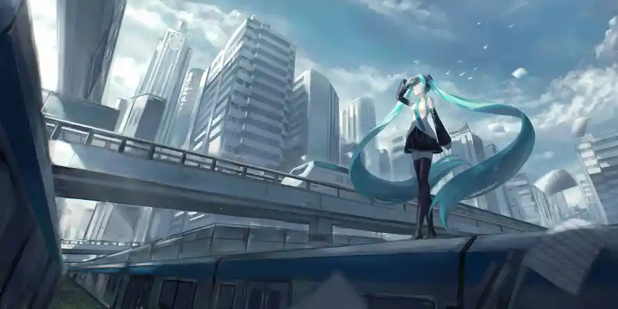4k初音壁纸 - 初音未来 - 电脑壁纸 - wallpaper「哲风壁纸」