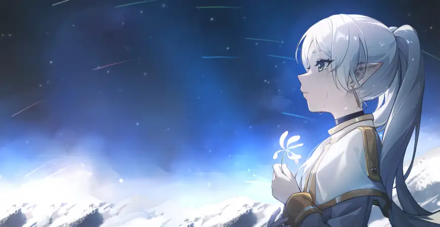 4k流泪壁纸 - 芙莉莲 - 电脑壁纸 - wallpaper「哲风壁纸」