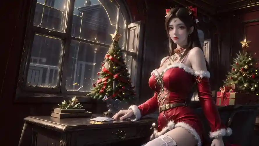 4k美女壁纸 - 圣诞节 - 电脑壁纸 - wallpaper「哲风壁纸」 4k美女壁纸 - 圣诞节 - 电脑壁纸 - wallpaper「哲风壁纸」