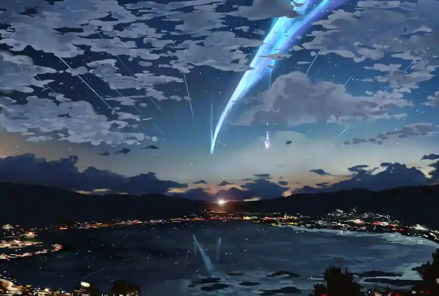 2k流星壁纸-你的名字壁纸和-壁纸推荐「哲风壁纸」