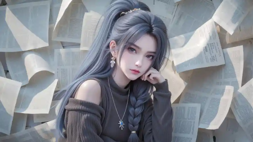 4k剑来壁纸 - 宁姚 - 报纸墙 - wallpaper「哲风壁纸」