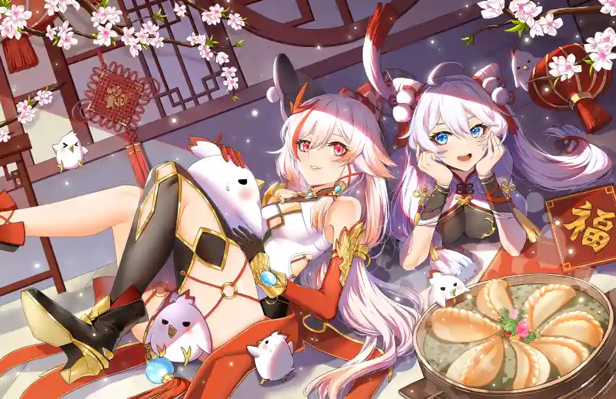 4k春节壁纸 - 二次元 - 电脑壁纸 - wallpaper「哲风壁纸」
