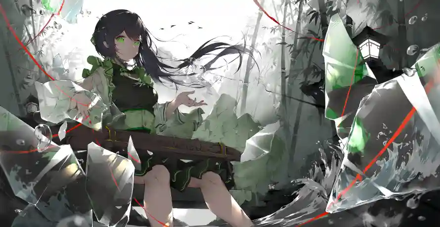 4k动漫壁纸 - 国风少女 - 电脑壁纸 - wallpaper「哲风壁纸」