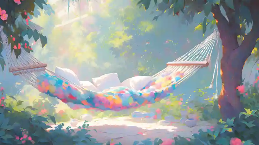 4k吊床壁纸 - 花园 - 电脑壁纸 - wallpaper「哲风壁纸」