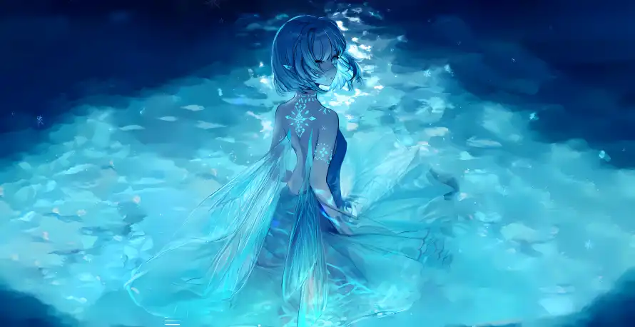 4k少女壁纸-湖中和-壁纸推荐「哲风壁纸」