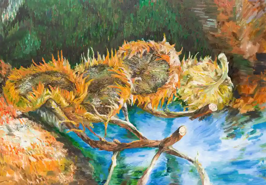 4k梵高壁纸 - 艺术品 - 向日葵油画 - wallpaper「哲风壁纸」 4k梵高壁纸 - 艺术品 - 向日葵油画 - wallpaper「哲风壁纸」