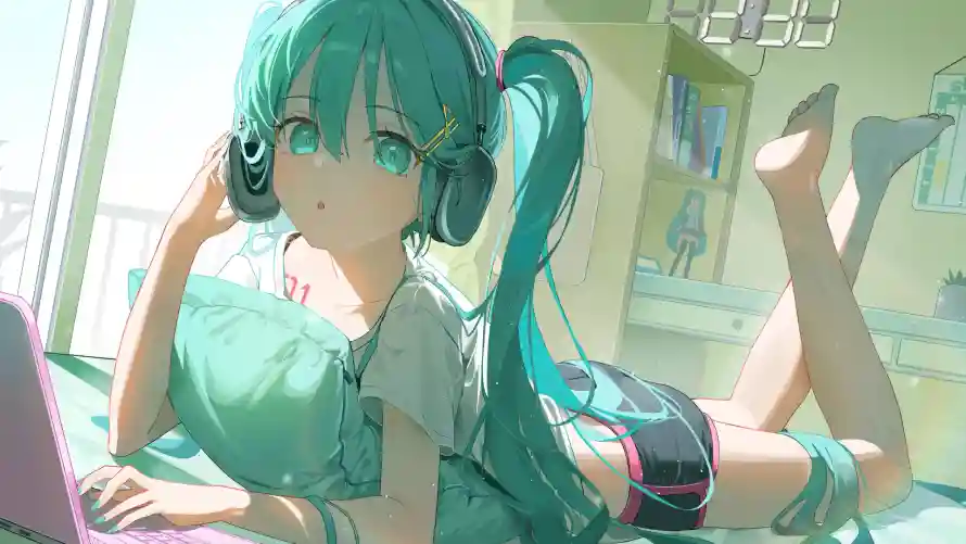 4k初音壁纸 - 动漫 - 未来 - miku「哲风壁纸」