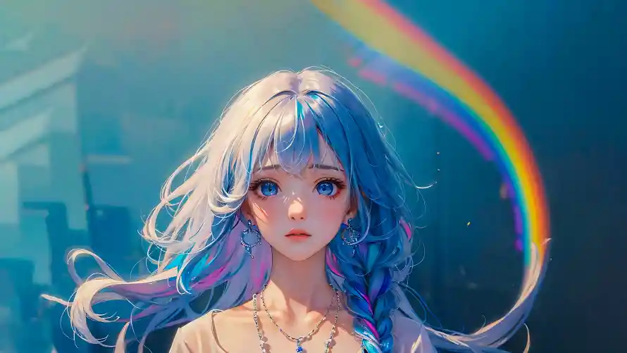 4k动漫壁纸 - 美女 - 电脑壁纸 - wallpaper「哲风壁纸」