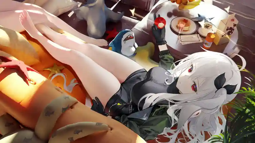 4k少女壁纸-沙发 - -热门的壁纸「哲风壁纸」