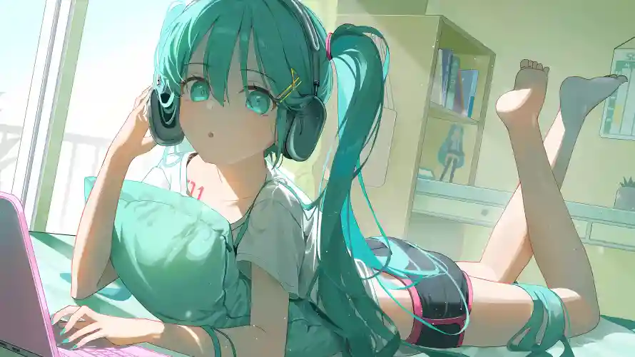 4k初音壁纸 - 居家 - 电脑壁纸 - wallpaper「哲风壁纸」