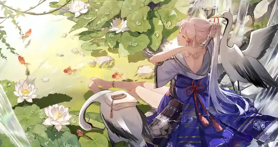 4k原神壁纸 - 神里绫华 - 电脑壁纸 - wallpaper「哲风壁纸」
