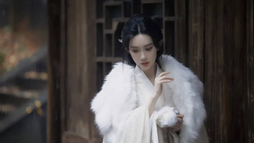 4k女明星壁纸 - 孟子义 - 古装美女 - 唯美古风「哲风壁纸」