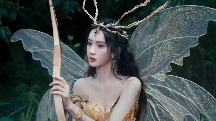 4k仙女壁纸 - 女明星 - 孟子义 - 精灵造型「哲风壁纸」